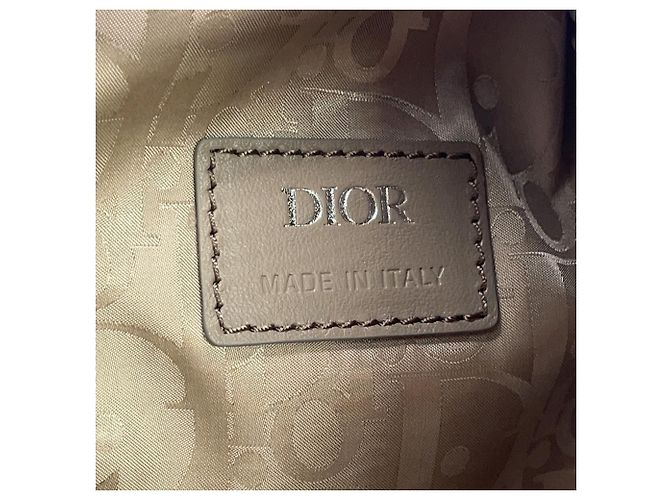 Borsa a tracolla Christian Dior Scabella Beige - vista 12