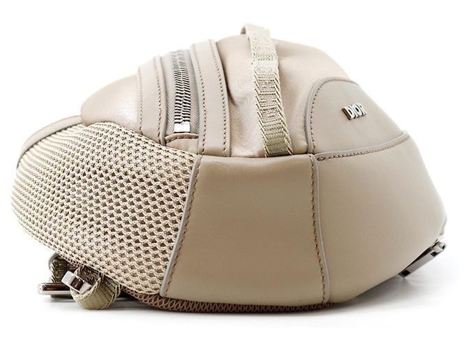 Borsa a tracolla Christian Dior Scabella Beige - vista 4