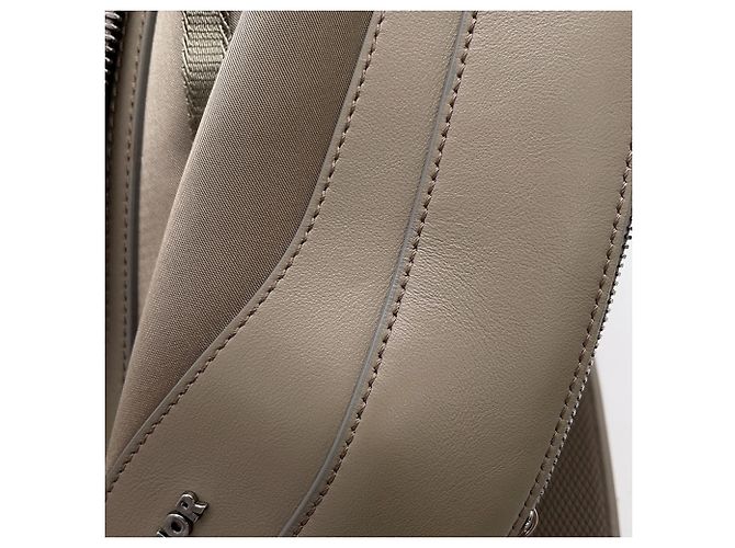 Borsa a tracolla Christian Dior Scabella Beige - vista 7