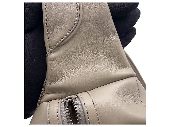 Borsa a tracolla Christian Dior Scabella Beige - vista 8