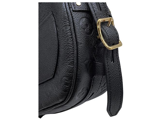 Louis Vuitton Monogram Empreinte Boite Chapeau Souple Schultertasche Schwarz - Ansicht 11