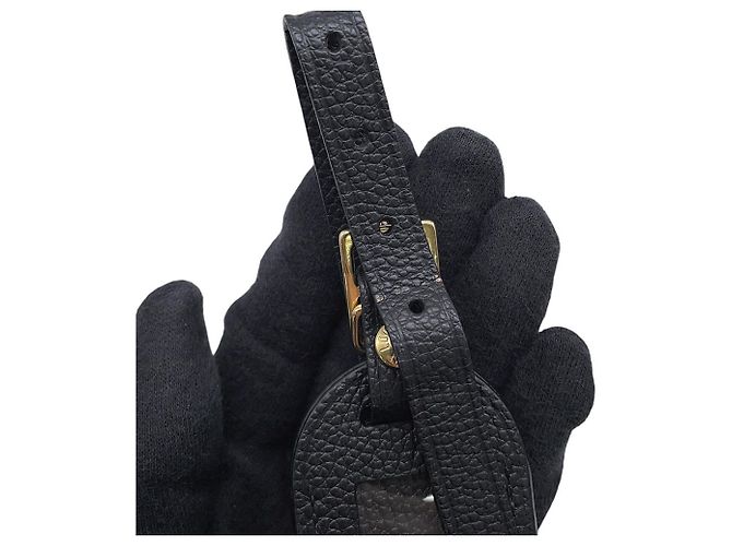 Louis Vuitton Monogram Empreinte Boite Chapeau Souple Schultertasche Schwarz - Ansicht 15