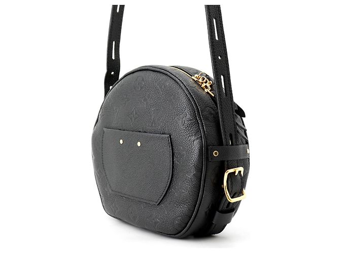 Louis Vuitton Monogram Empreinte Boite Chapeau Souple Schultertasche Schwarz - Ansicht 2