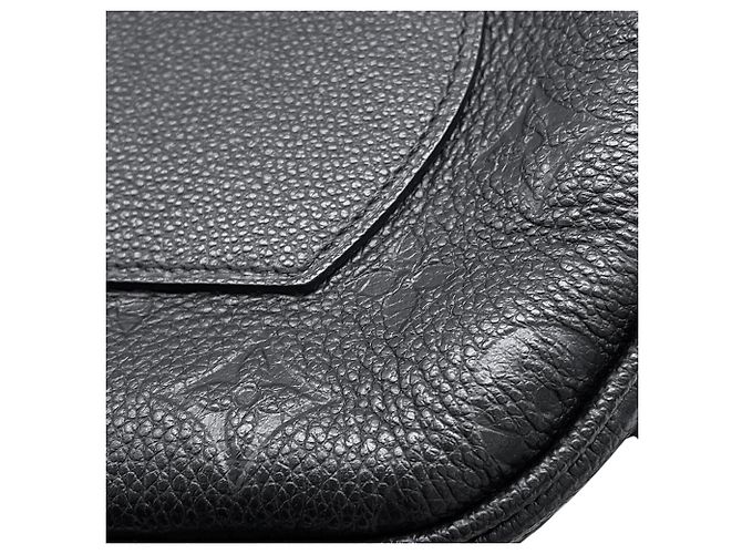 Louis Vuitton Monogram Empreinte Boite Chapeau Souple Schultertasche Schwarz - Ansicht 7
