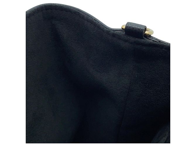Louis Vuitton Black Monogram Empreinte Rucksack Schwarz - Ansicht 10