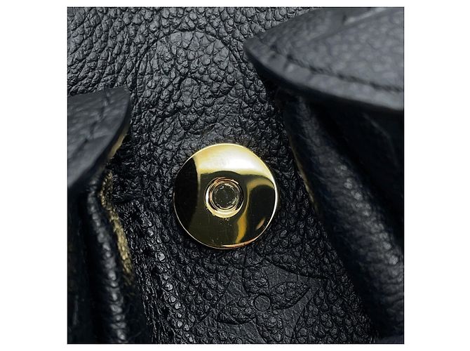 Louis Vuitton Black Monogram Empreinte Rucksack Schwarz - Ansicht 15