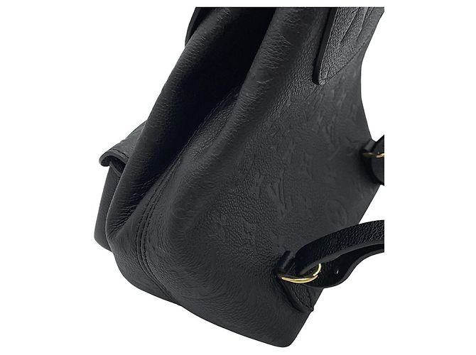 Louis Vuitton Black Monogram Empreinte Rucksack Schwarz - Ansicht 6
