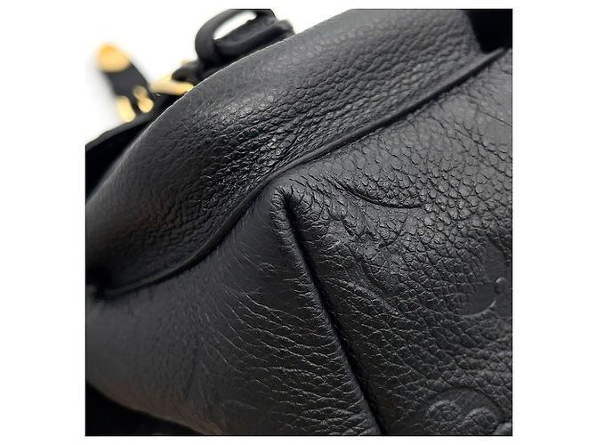 Louis Vuitton Black Monogram Empreinte Rucksack Schwarz - Ansicht 7