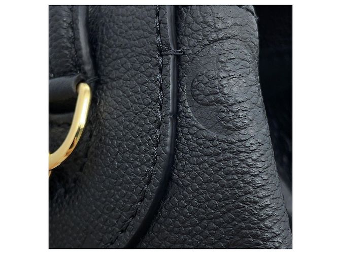 Louis Vuitton Black Monogram Empreinte Rucksack Schwarz - Ansicht 8