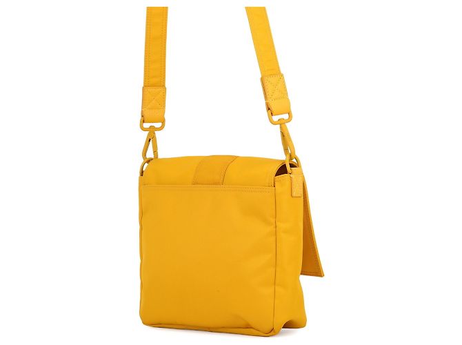 Borsa a tracolla Fendi in nylon Giallo - vista 2