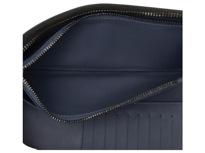 Louis Vuitton Monogram Shadow Zippy Wallet Navy blue - view 7
