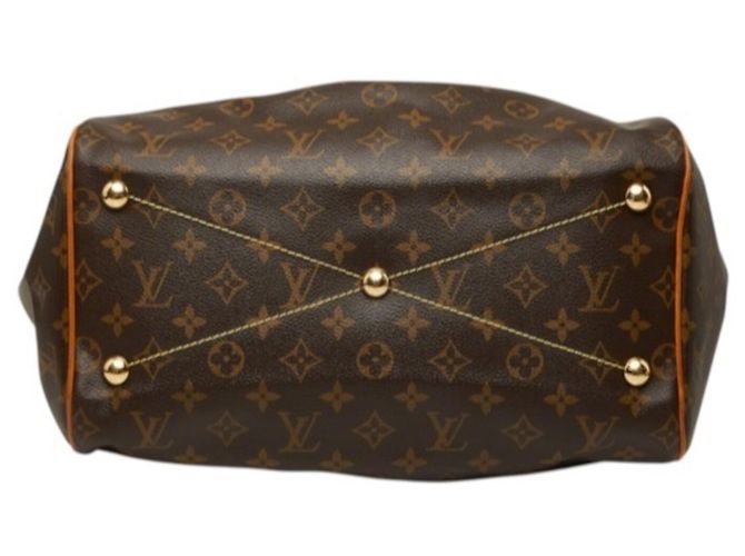 Borsa a mano e a tracolla Louis Vuitton Monogram Tivoli GM Marrone - vista 3