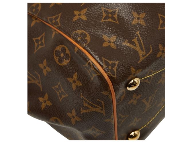 Borsa a mano e a tracolla Louis Vuitton Monogram Tivoli GM Marrone - vista 4