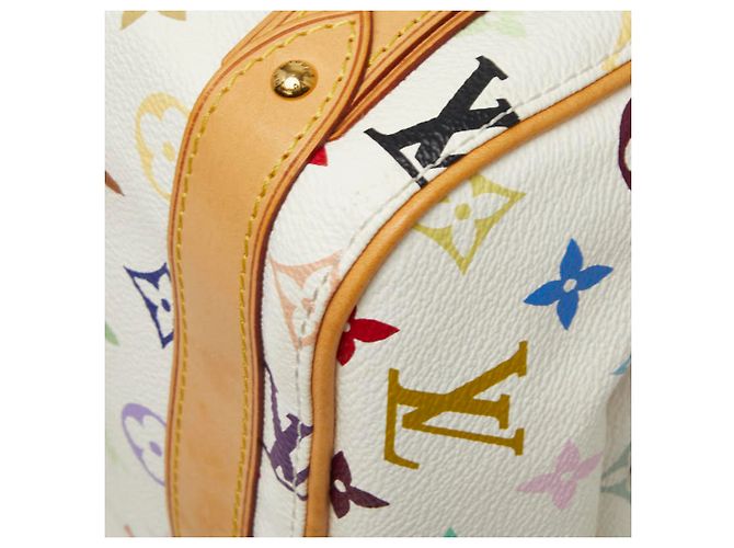 Borsa Louis Vuitton Monogram Multicolor Priscilla Bianco - vista 6