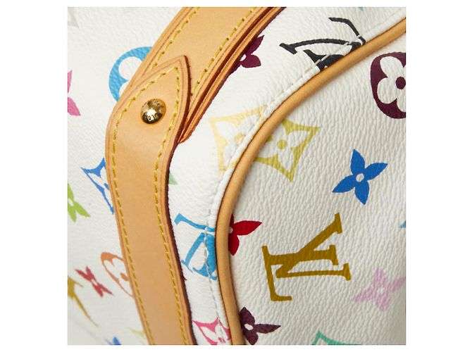 Borsa Louis Vuitton Monogram Multicolor Priscilla Bianco - vista 8