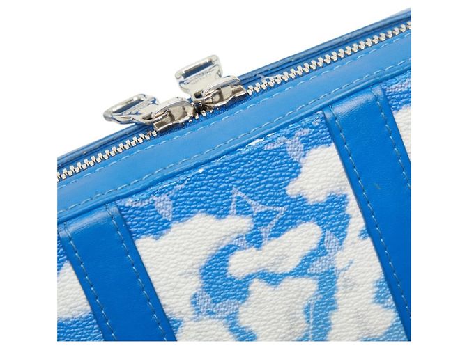 Borsa a tracolla Portafoglio Soft Trunk Louis Vuitton Monogram Clouds Blu - vista 10