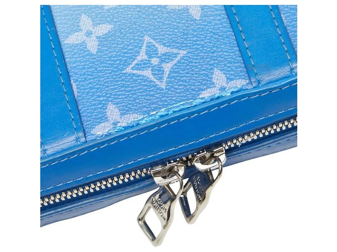 Borsa a tracolla Portafoglio Soft Trunk Louis Vuitton Monogram Clouds Blu - vista 11