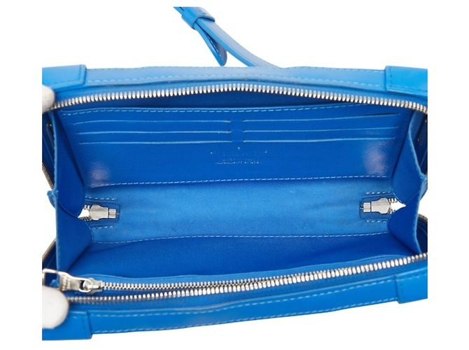 Borsa a tracolla Portafoglio Soft Trunk Louis Vuitton Monogram Clouds Blu - vista 13