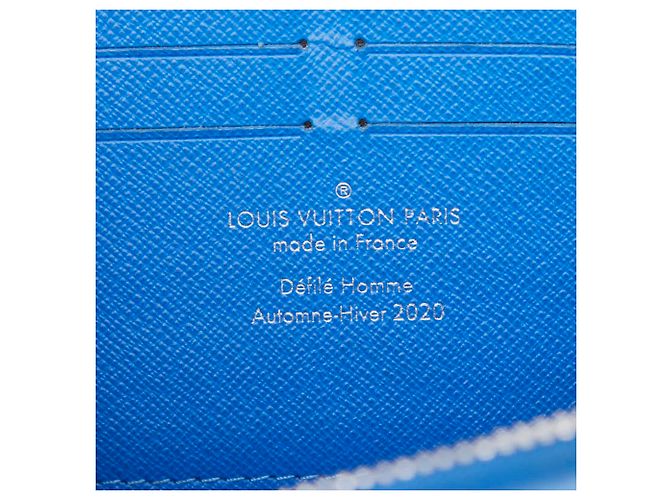 Borsa a tracolla Portafoglio Soft Trunk Louis Vuitton Monogram Clouds Blu - vista 15