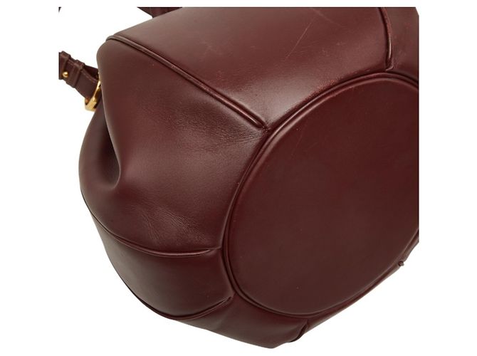 Borsa a tracolla Cartier Must Line Bordò - vista 5