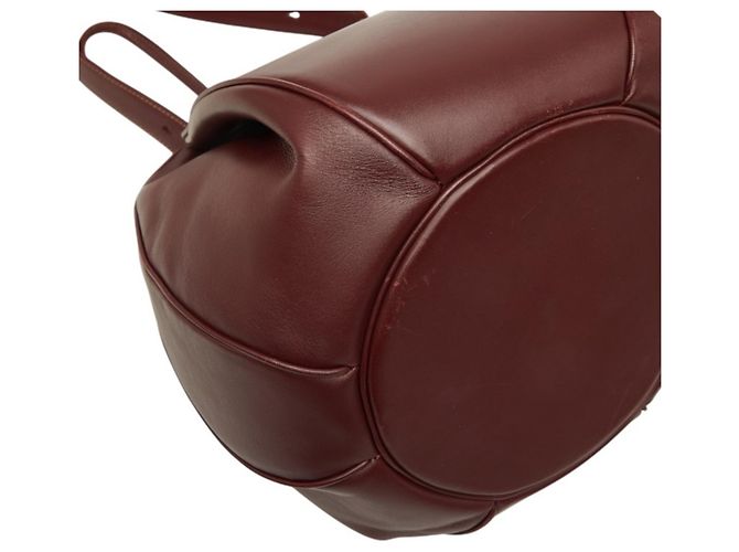Borsa a tracolla Cartier Must Line Bordò - vista 7