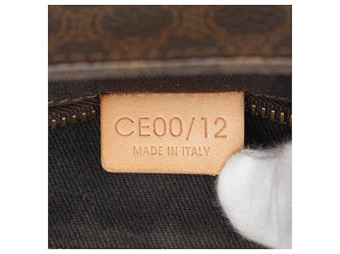 Céline Borsa Tote Celine Macadam Marrone - vista 10