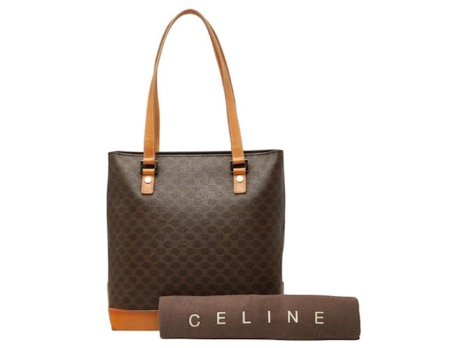 Céline Borsa Tote Celine Macadam Marrone - vista 11