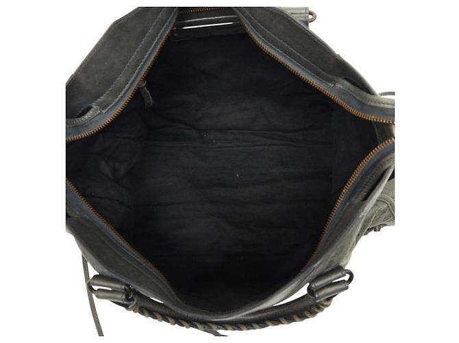 Borsa Balenciaga The City Verde - vista 10