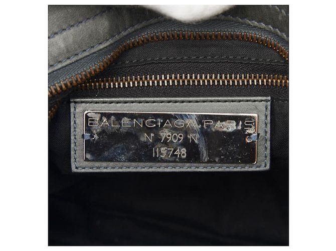 Borsa Balenciaga The City Verde - vista 11