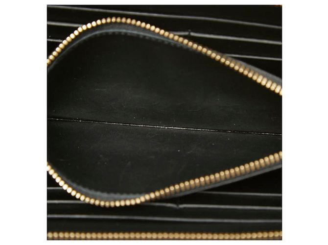 Cartera larga con cremallera Loewe Repeat Anagram Round Negro - vista 6