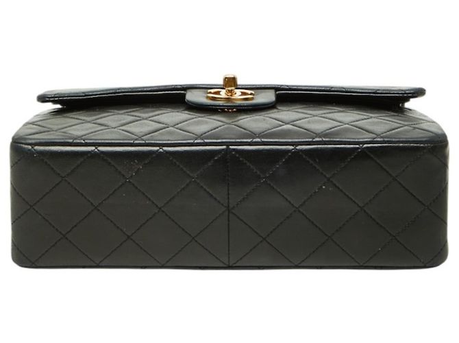 Borsa a tracolla Chanel Matelassé Coco Mark Double Flap con catena Nero - vista 3