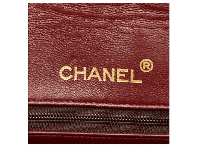 Borsa a tracolla Chanel Matelassé Coco Mark Double Flap con catena Nero - vista 9