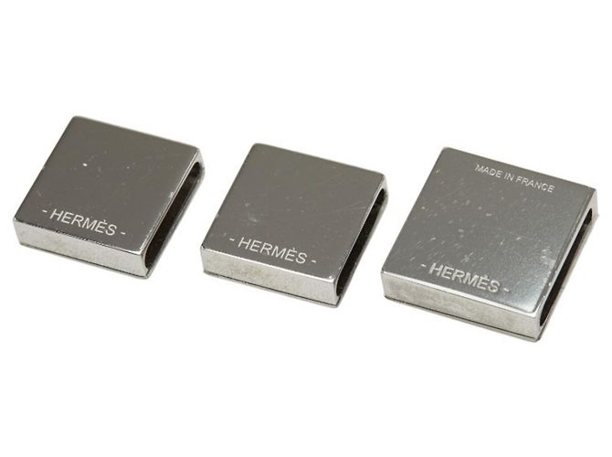Hermès Hermes Medor Schalring Stud-Motiv Silber - Ansicht 3