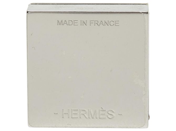 Hermès Hermes Medor Schalring Stud-Motiv Silber - Ansicht 4
