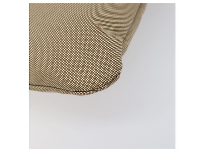 Borsa a tracolla PRADA in jacquard Canvas Silver Beige Auth fm5453 Argento - vista 10