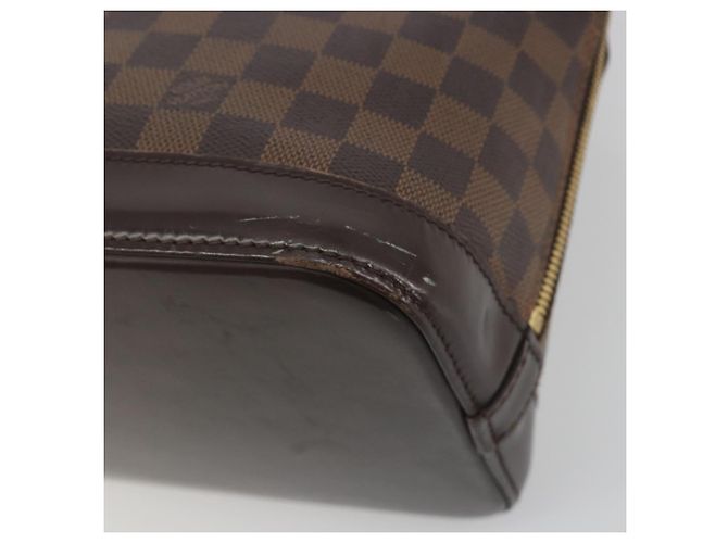 LOUIS VUITTON Damier Ebene Alma Handtasche N51131 LV Auth 196316 - Ansicht 12