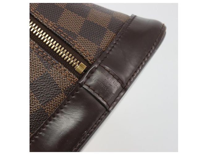 LOUIS VUITTON Damier Ebene Alma Handtasche N51131 LV Auth 196316 - Ansicht 14