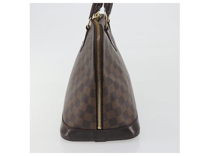 LOUIS VUITTON Damier Ebene Alma Handtasche N51131 LV Auth 196316 - Ansicht 4