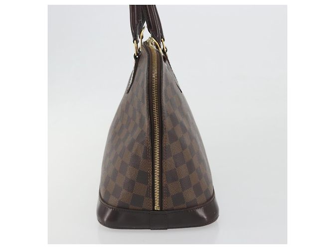 LOUIS VUITTON Damier Ebene Alma Handtasche N51131 LV Auth 196316 - Ansicht 5