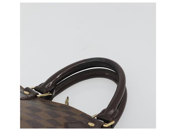 LOUIS VUITTON Damier Ebene Alma Handtasche N51131 LV Auth 196316 - Ansicht 8