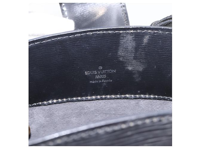 Borsa a tracolla LOUIS VUITTON Epi Cluny Nera M52252 LV Auth ka5937V Nero - vista 10