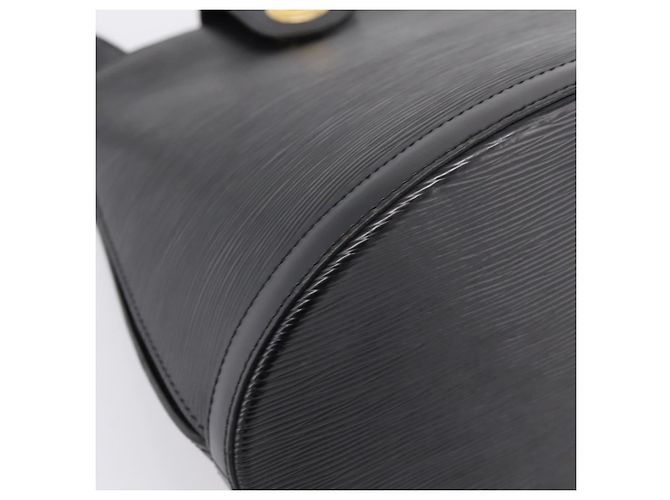 Borsa a tracolla LOUIS VUITTON Epi Cluny Nera M52252 LV Auth ka5937V Nero - vista 16