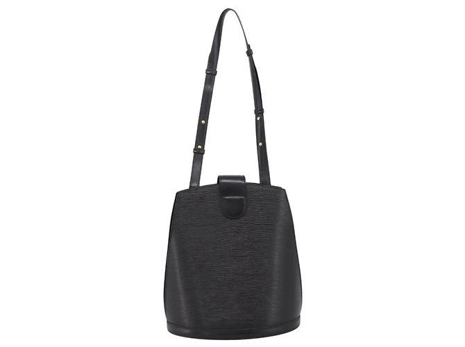 Borsa a tracolla LOUIS VUITTON Epi Cluny Nera M52252 LV Auth ka5937V Nero - vista 2