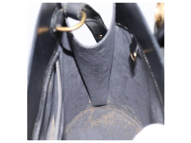 Borsa a tracolla LOUIS VUITTON Epi Cluny Nera M52252 LV Auth ka5937V Nero - vista 20