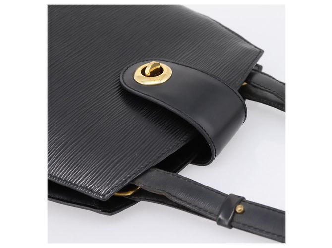 Borsa a tracolla LOUIS VUITTON Epi Cluny Nera M52252 LV Auth ka5937V Nero - vista 6