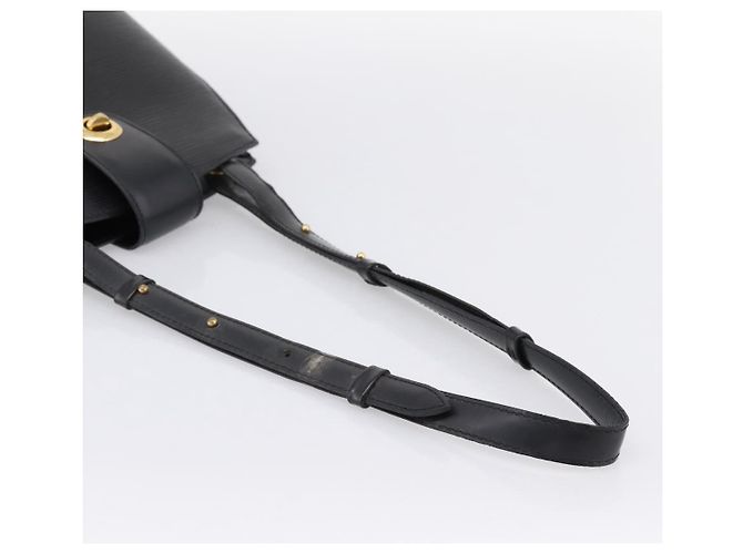 Borsa a tracolla LOUIS VUITTON Epi Cluny Nera M52252 LV Auth ka5937V Nero - vista 8