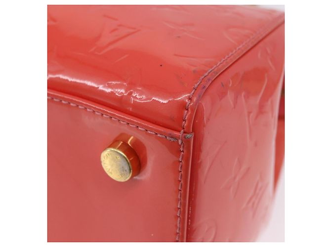 LOUIS VUITTON Monogram Vernis Blair MM Hand Bag Rose rich M90262 LV Auth BA15136 - vista 17