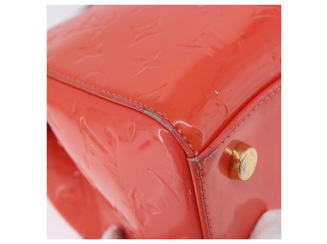 LOUIS VUITTON Monogram Vernis Blair MM Hand Bag Rose rich M90262 LV Auth BA15136 - vista 18