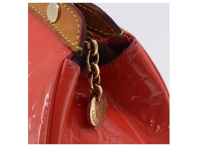 LOUIS VUITTON Monogram Vernis Blair MM Hand Bag Rose rich M90262 LV Auth BA15136 - vista 19