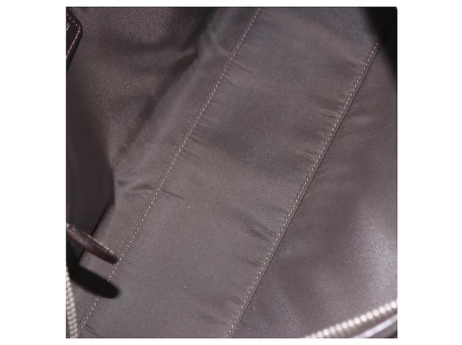 Borsa a mano Christian Dior Trotter Canvas Romantic PVC Brown Silver Auth ka5838V Marrone Argento - vista 17